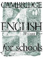 Cambridge English for Schools Workbook Four Foreign Languages ​​& Dictionaries