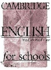 Cambridge English for Schools 1 Teacher's book book
