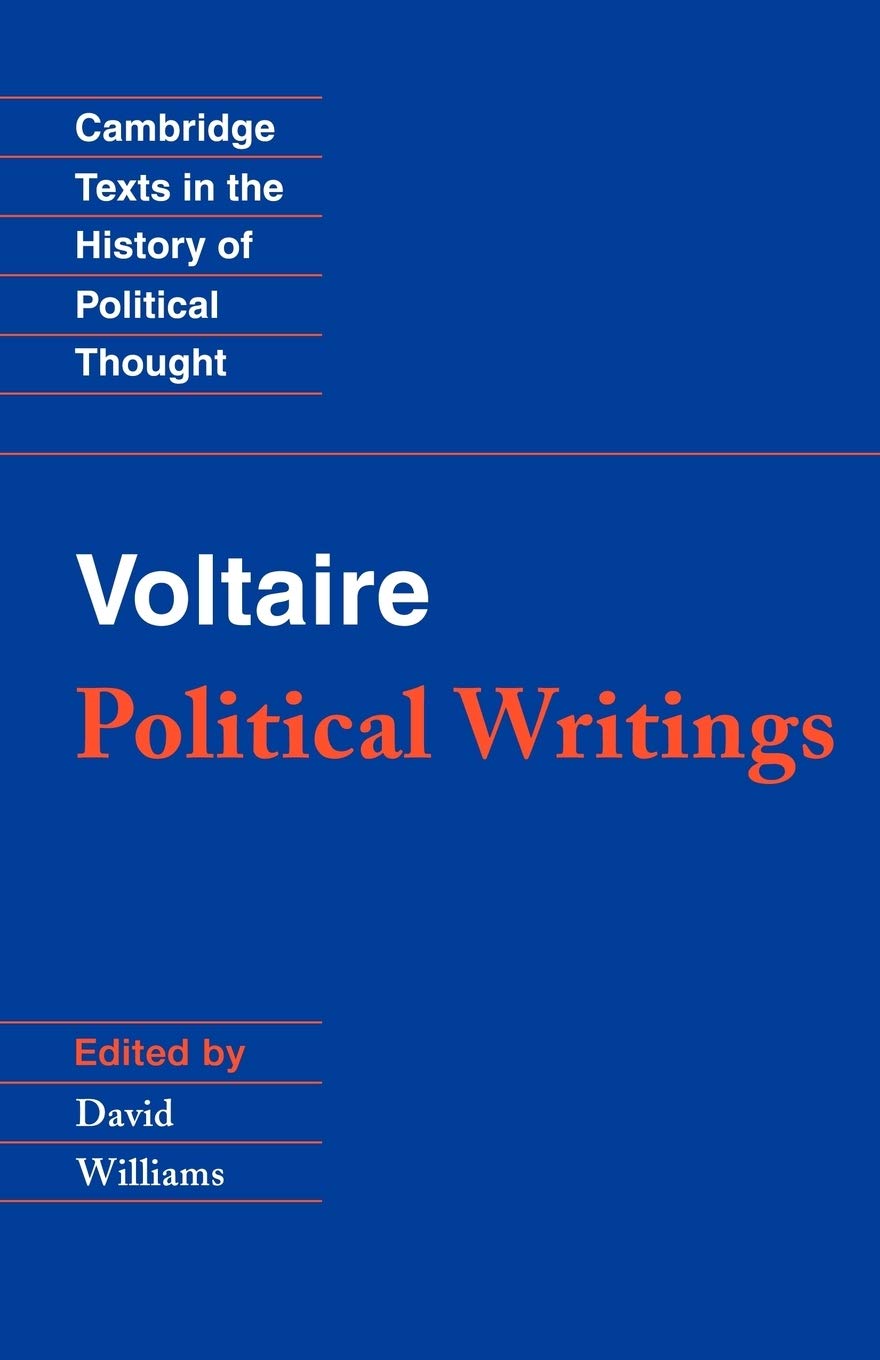Voltaire: Political Writings (Cambridge Texts in the History of Political Thought) Philosophy
