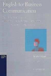 English for Business Communication Teacher's book Foreign Languages ​​& Dictionaries