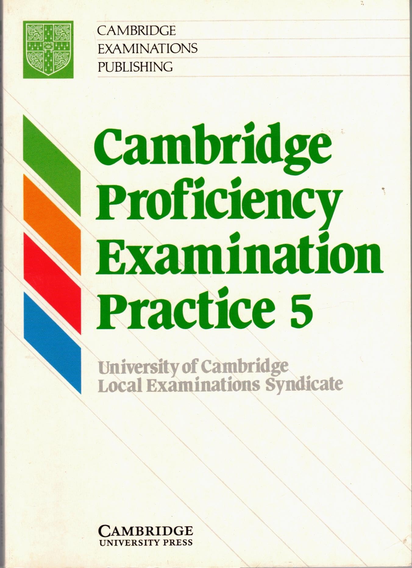 Cambridge Proficiency Examination Practice 5 Foreign Languages ​​& Dictionaries