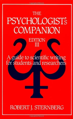 The Psychologist's Companion: A Guide to Scientific Writing for Students and Researchers Foreign Languages ​​& Dictionaries
