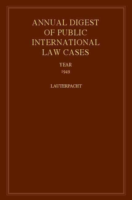 International Law Reports (16) Law