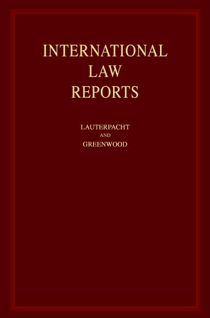 International Law Reports (32) Law