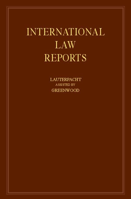International Law Reports (80) Law