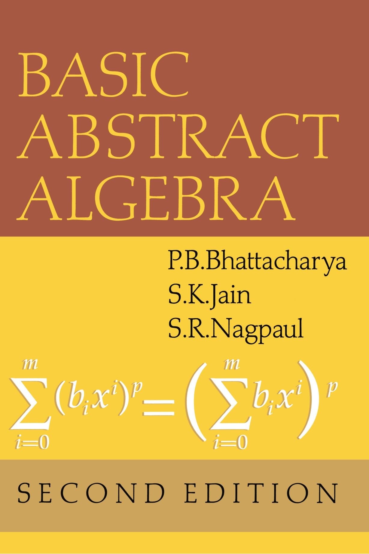 Basic Abstract Algebra Mathematics