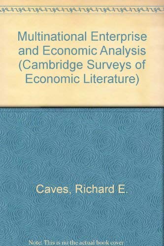 Multinational Enterprise and Economic Analysis (Cambridge Surveys of Economic Literature) Business, Finance & Career