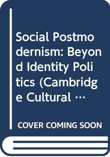Social Postmodernism: Beyond Identity Politics (Cambridge Cultural Social Studies) Social Sciences