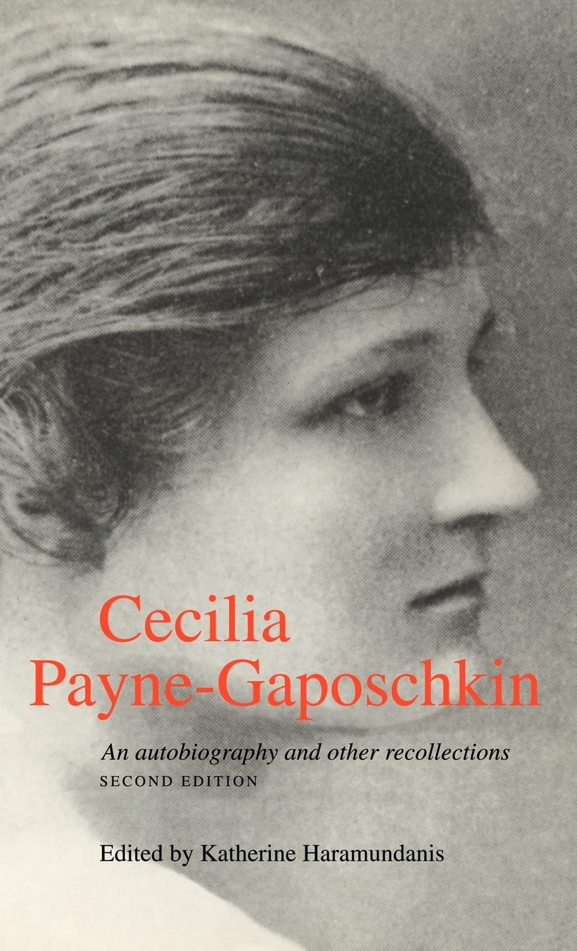 Cecilia Payne-Gaposchkin: An Autobiography and Other Recollections Books