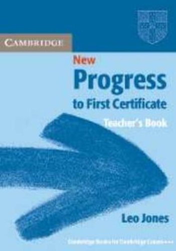 New Progress To First Certificate Foreign Languages ​​& Dictionaries
