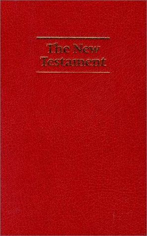 New Revised Standard Version Giant-Print Edition, the New Testament (NRSV Giant Print Edition Hardback Burgundy Imitation Leather NR480: Volume 4) Religion & Esotericism