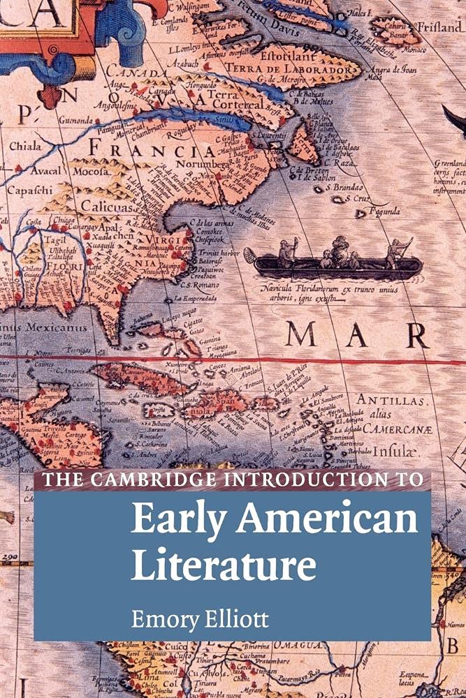 The Cambridge Introduction to Early American Literature Contemporary literature