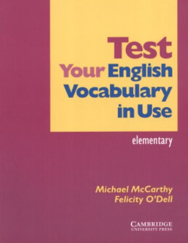 Test Your English Vocabulary in Use: Elementary Foreign Languages ​​& Dictionaries