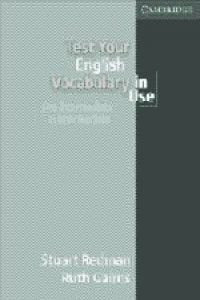 Test Your English Vocabulary in Use: Pre-Intermediate and Intermediate Foreign Languages ​​& Dictionaries