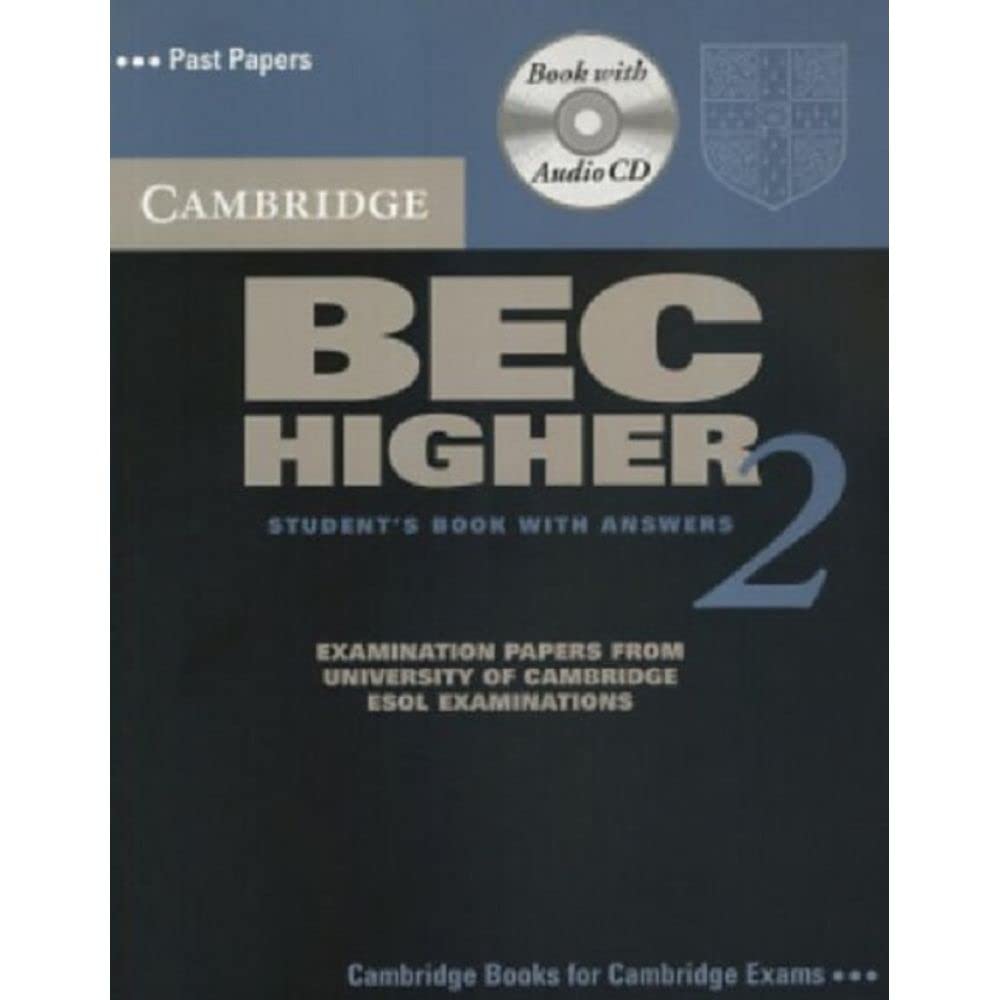Cambridge BEC Higher 2 Self Study Pack: Examination papers from University of Cambridge ESOL Examinations (Bec Practice Tests) Foreign Languages ​​& Dictionaries