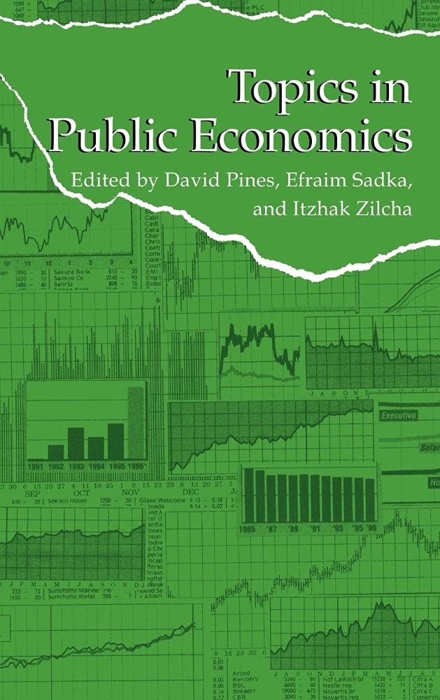 Topics in Public Economics: Theoretical and Applied Analysis Law