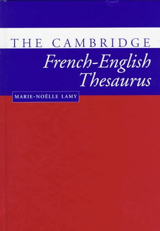 The Cambridge French-English Thesaurus Foreign Languages ​​& Dictionaries