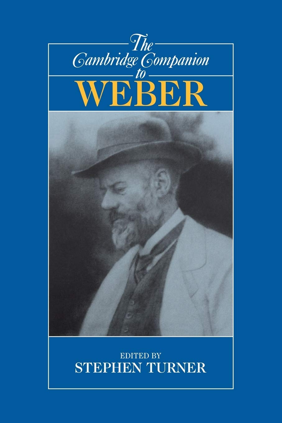 The Cambridge Companion to Weber book