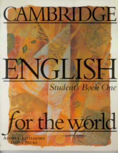 Cambridge English for the World Student 1 (Cambridge English for Schools) Foreign Languages ​​& Dictionaries