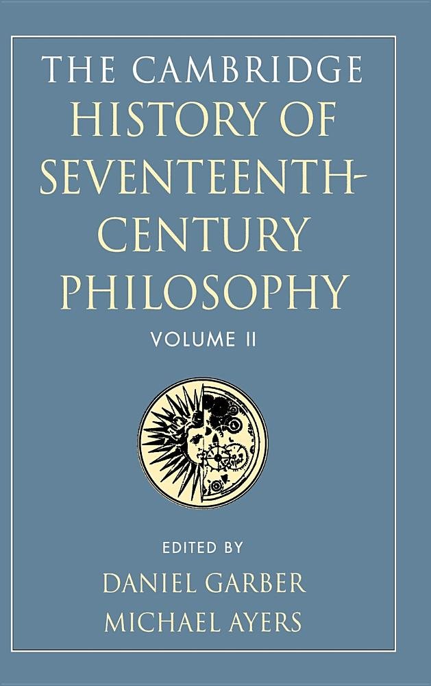 The Cambridge History of Seventeenth-Century Philosophy 2 Volume Hardback Set (1998-01-28) Books