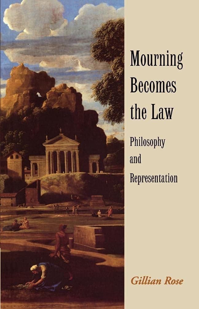 Mourning Becomes the Law: Philosophy And Representation Philosophy