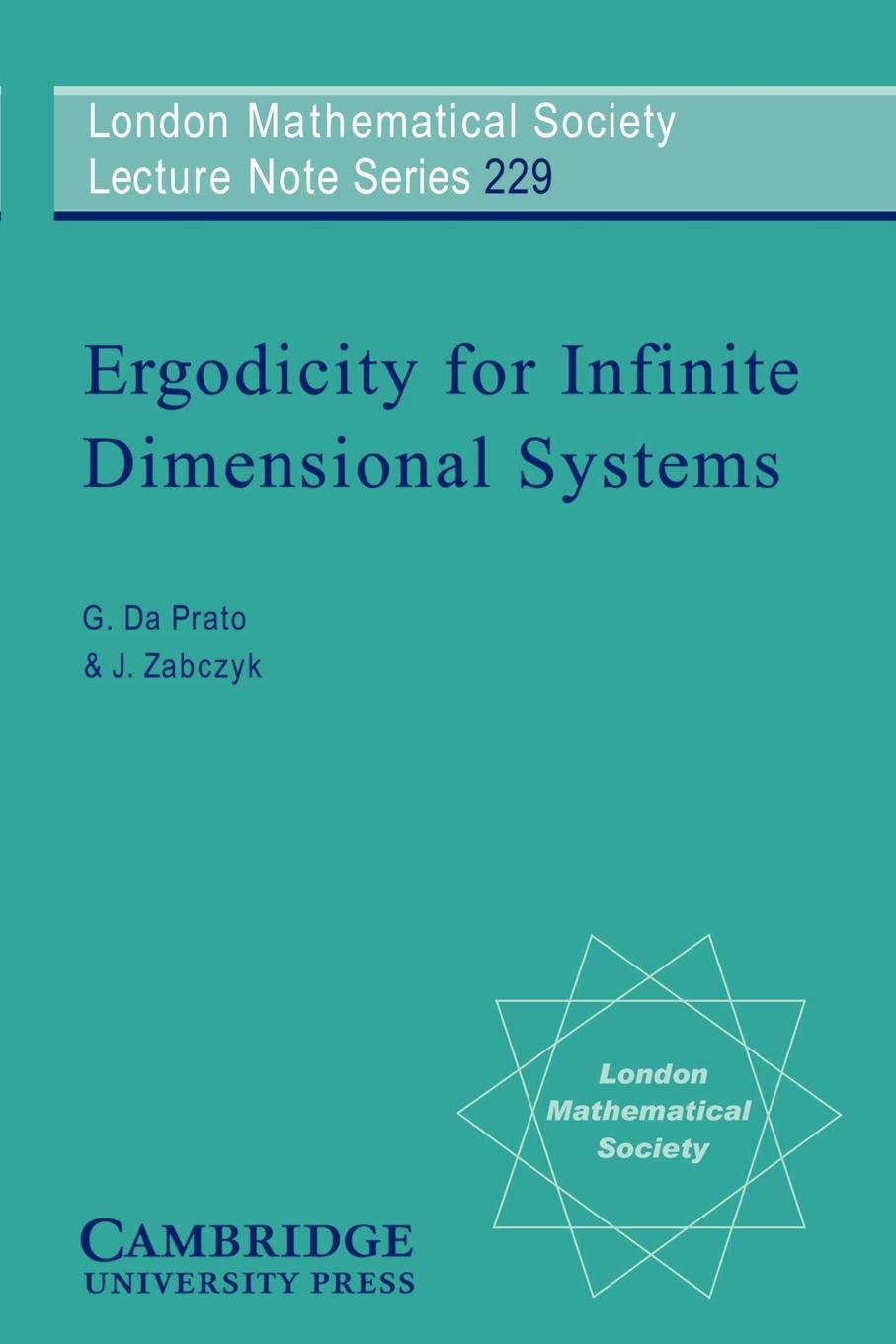 LMS: 229 Ergodicity Dimensionl Sys (London Mathematical Society Lecture Note Series) Mathematics