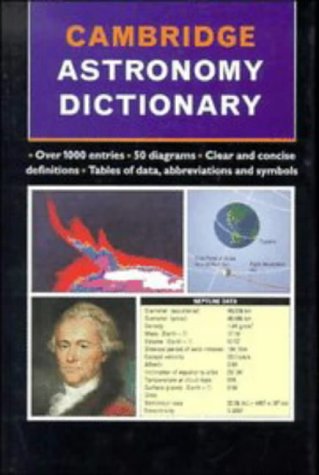 Cambridge Astronomy Dictionary Natural Sciences