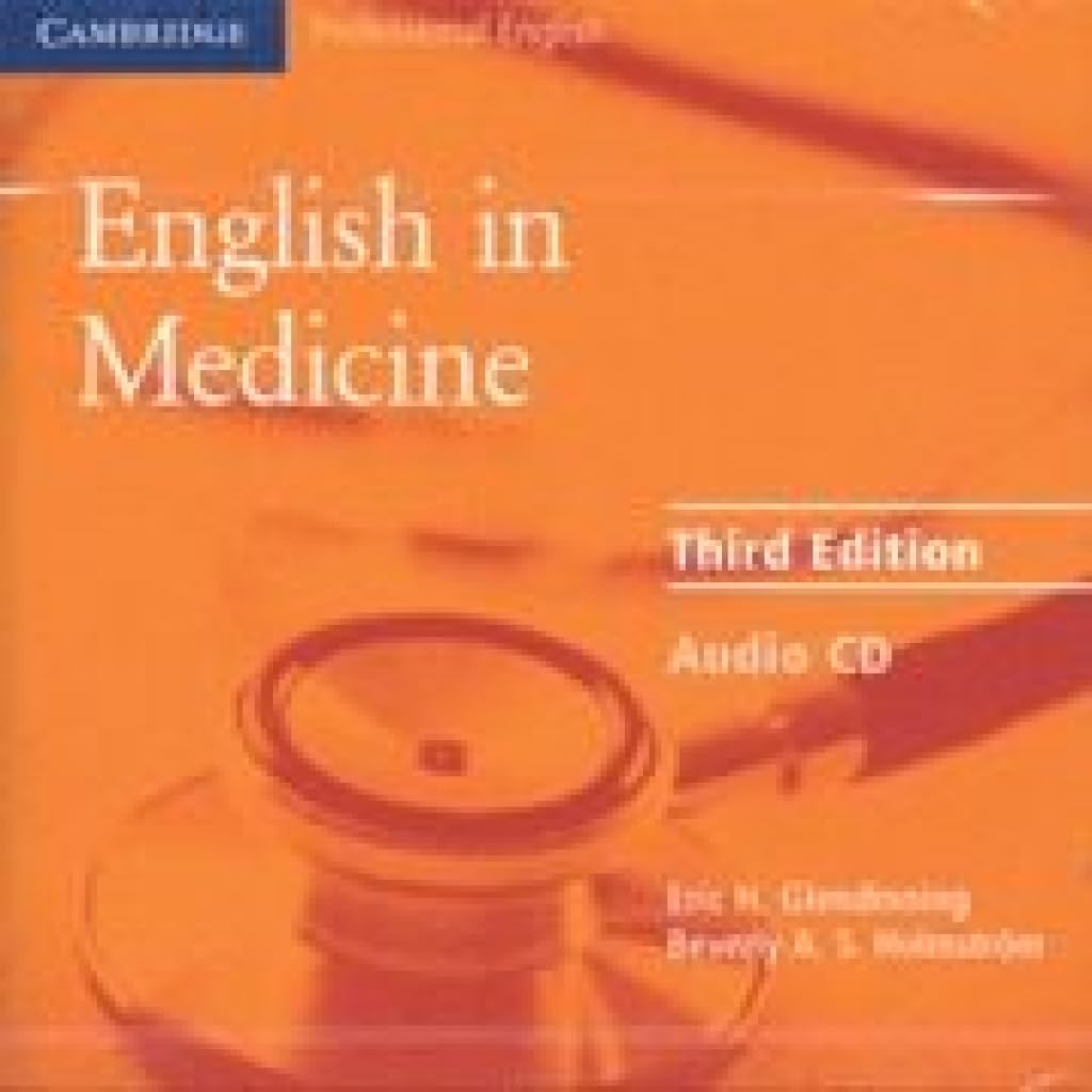 English in Medicine Audio CD 3rd Edition: A Course in Communication Skills (Cambridge Professional English) Foreign Languages ​​& Dictionaries