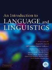 Product Image: An Introduction to Language and Linguistics