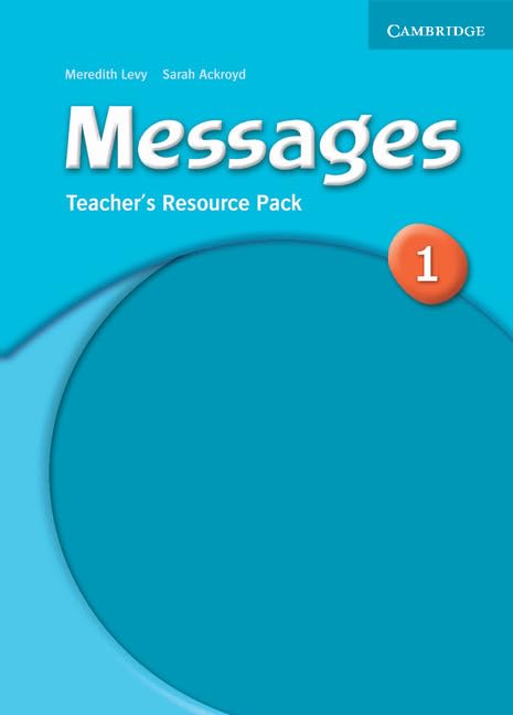 Messages 1 Teacher's Resource Pack Foreign Languages ​​& Dictionaries