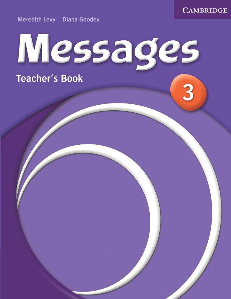 Product Image: Messages 3 Teacher's Book