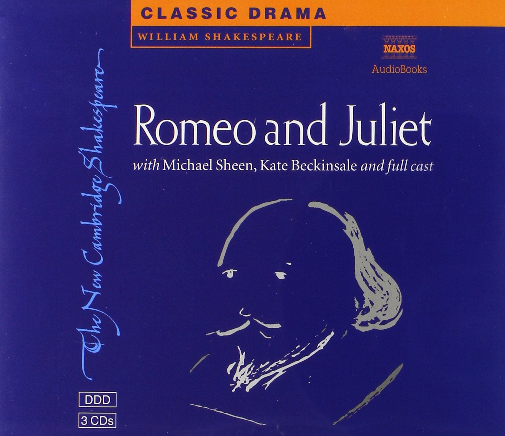 Romeo and Juliet 3 Audio CD Set: Performed by Michael Sheen & Cast (New Cambridge Shakespeare Audio) Drama