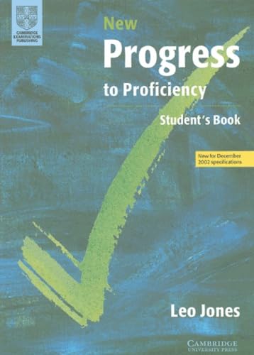 Product Image: New Progress to Proficiency Student's Book