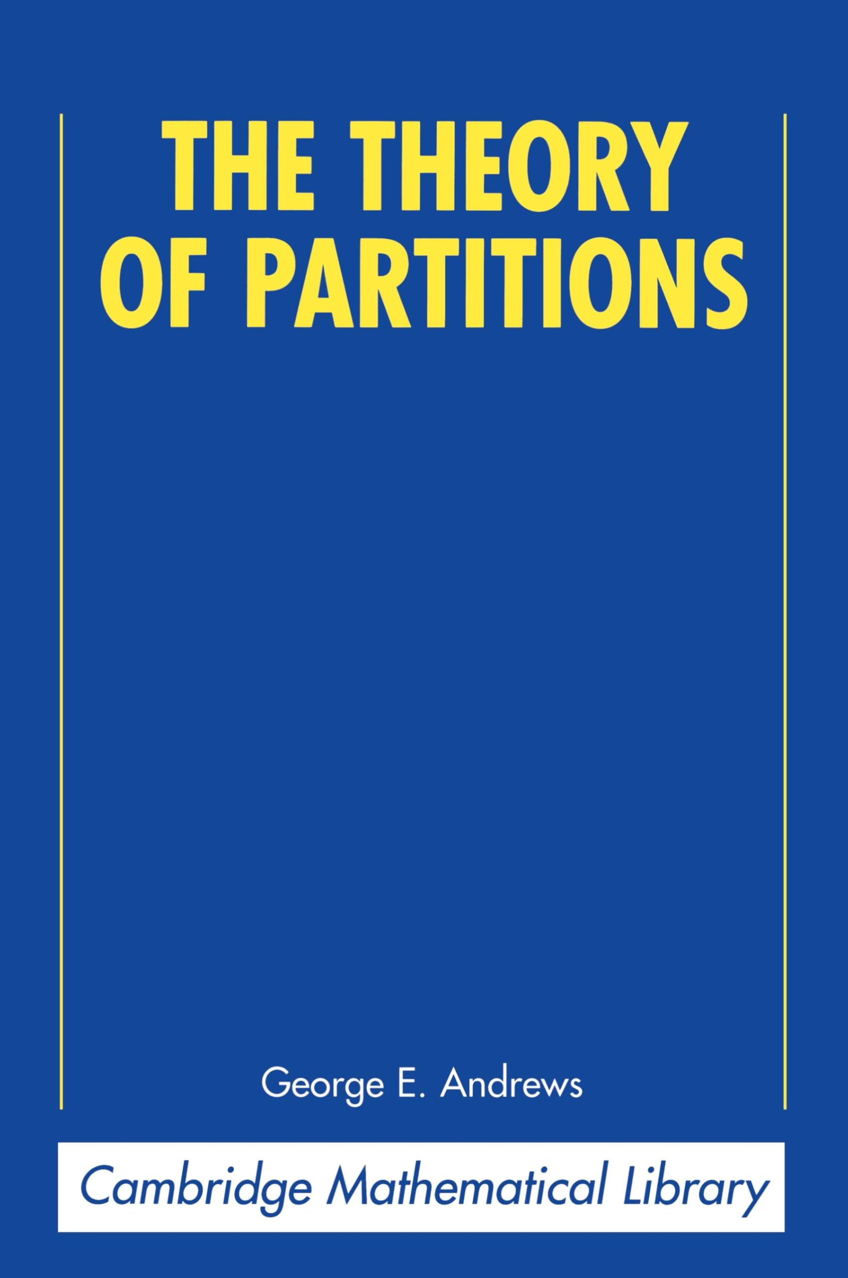 The Theory of Partitions Mathematics