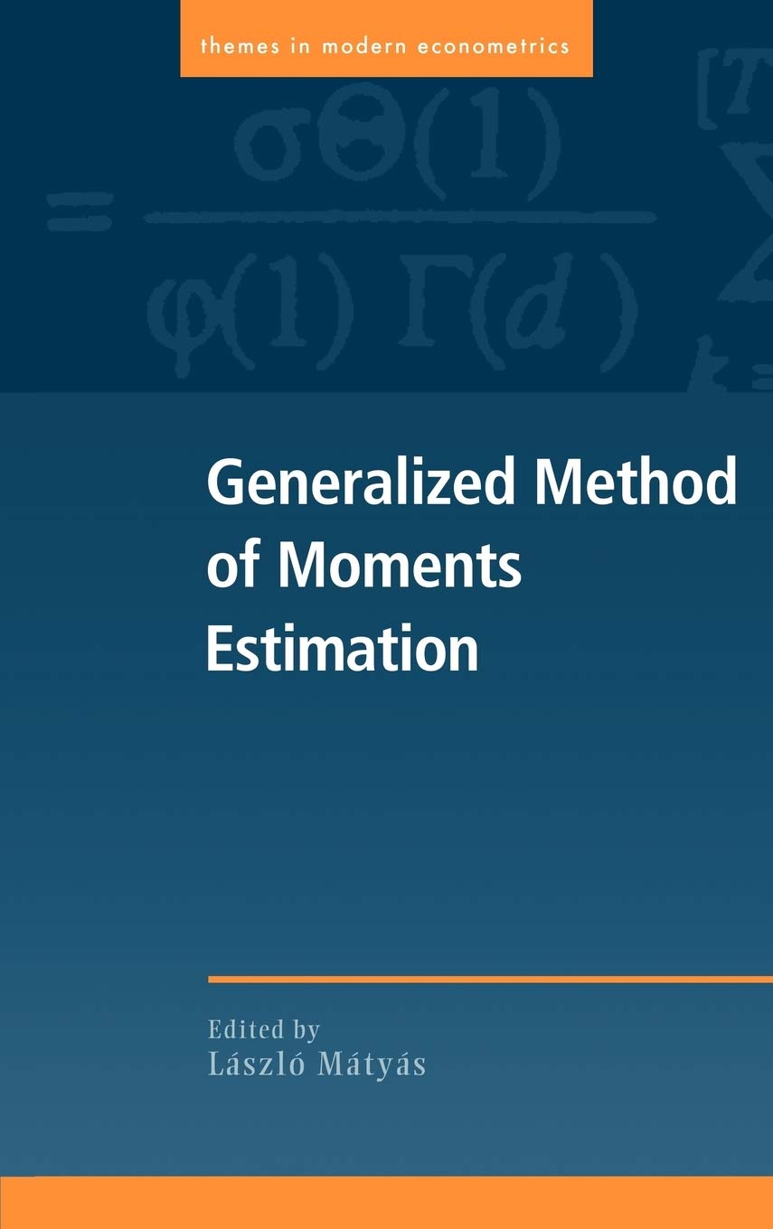 Generalized Method of Moments Estimation Law