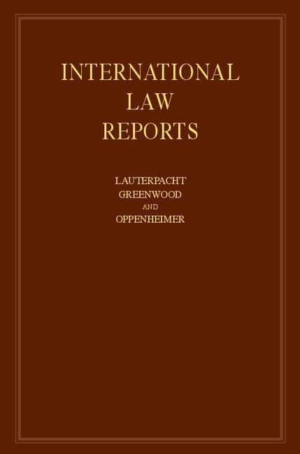 International Law Reports (117) Law