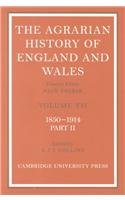 The Agrarian History of England and Wales 2 Volume Hardback Set (Agrarian History of England & Wales, Band 7) Politics & History