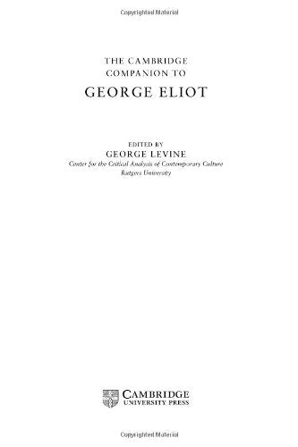 Cambridge Companions to Literature Contemporary literature