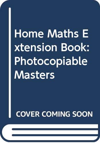 Home Maths Extension Book: Photocopiable Masters Non-fiction