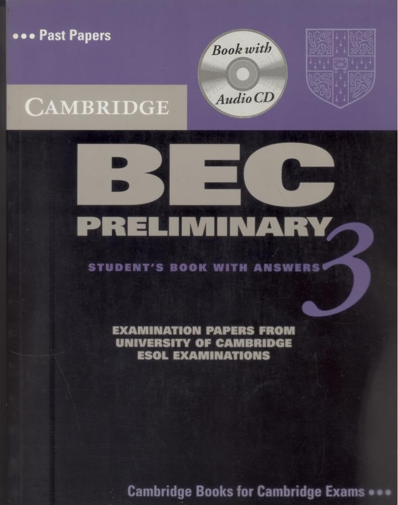 Cambridge BEC Preliminary 3 Self Study Pack: Self-study Pack with audio CD (BEC Practice Tests) Foreign Languages ​​& Dictionaries