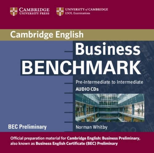 Business Benchmark Pre-Intermediate to Intermediate Audio CDs BEC Preliminary Edition Foreign Languages ​​& Dictionaries