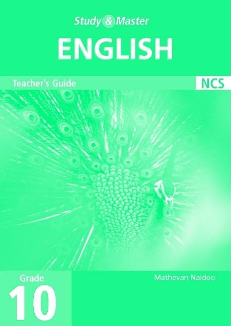 Study and Master English Grade 10 Teacher's Book Education