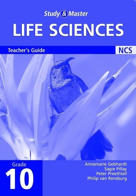 Product Image: Study and Master Life Sciences Grade 10 Teacher's Guide