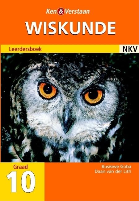 Study and Master Mathematics Grade 10 Learner's Book Afrikaans Translation Education