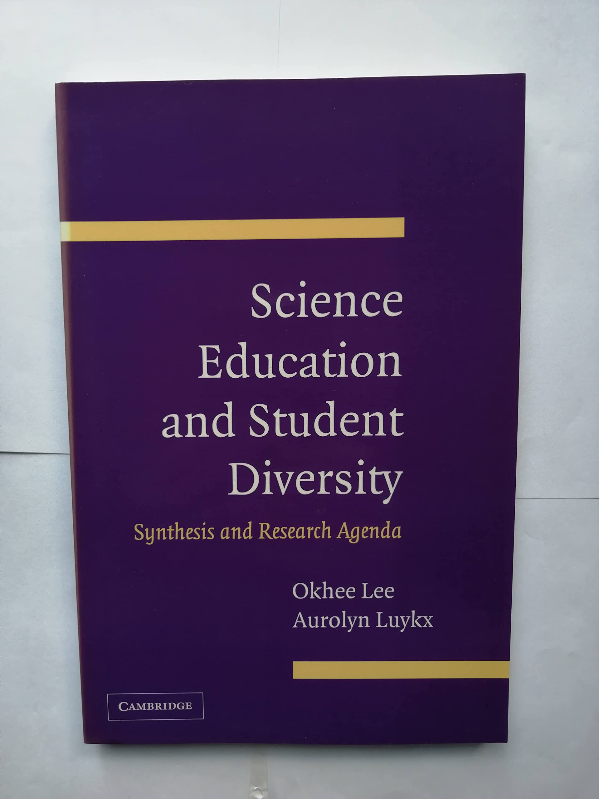 Science Education and Student Diversity: Synthesis And Research Agenda Education & Training