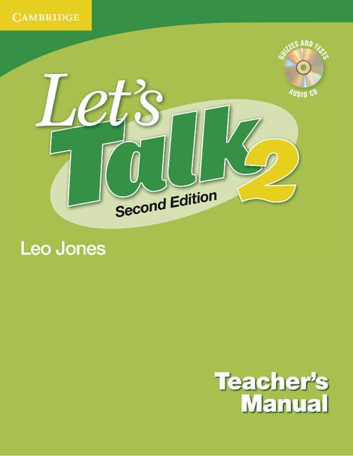 Let's Talk Level 2 Teacher's Manual 2 with Audio CD book