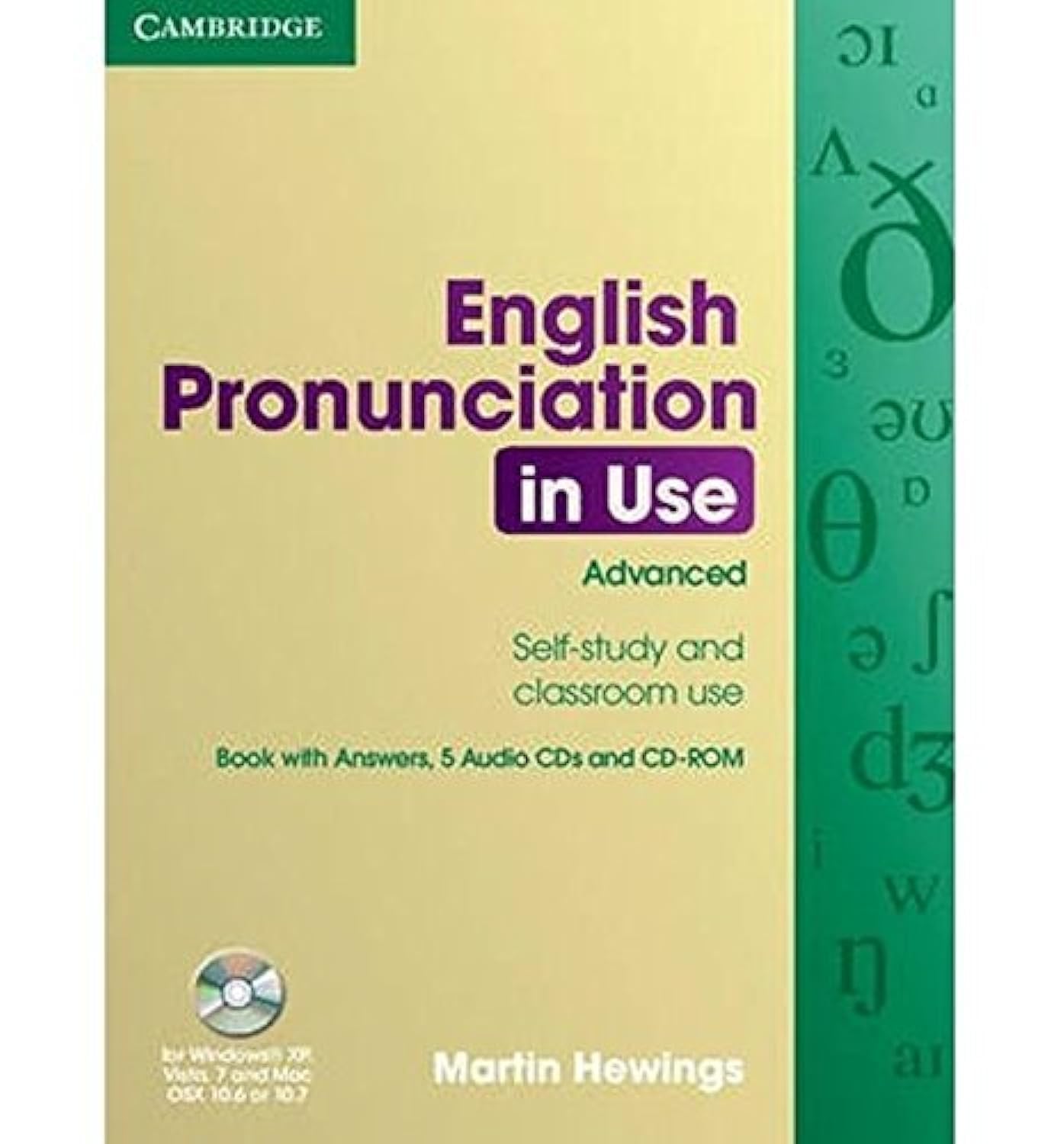 English Pronunciation in Use Advanced Book with Answers, 5 Audio CDs and CD-ROM Foreign Languages ​​& Dictionaries