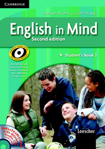 English in Mind 2 Student's Book and Workbook with MultiROM and Companion Book Italian Edition Foreign Languages ​​& Dictionaries