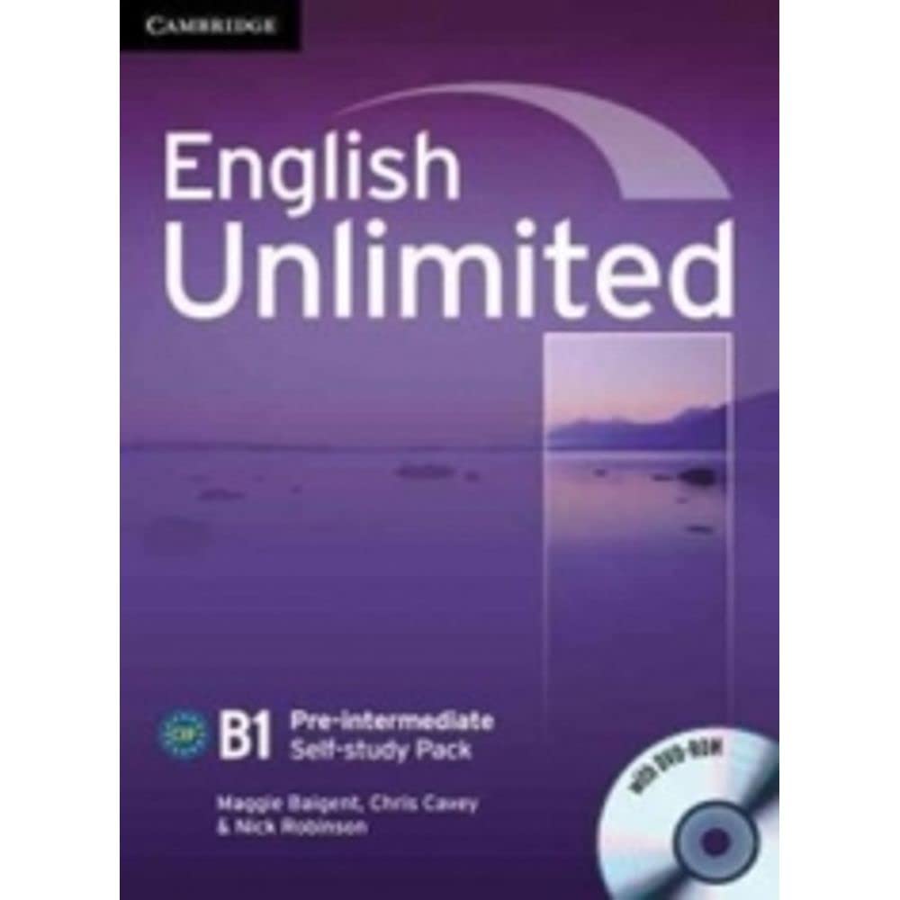 Product Image: English Unlimited Pre-Intermediate Self-Study Pack (Workbook with DVD-Rom) [With DVD ROM]
