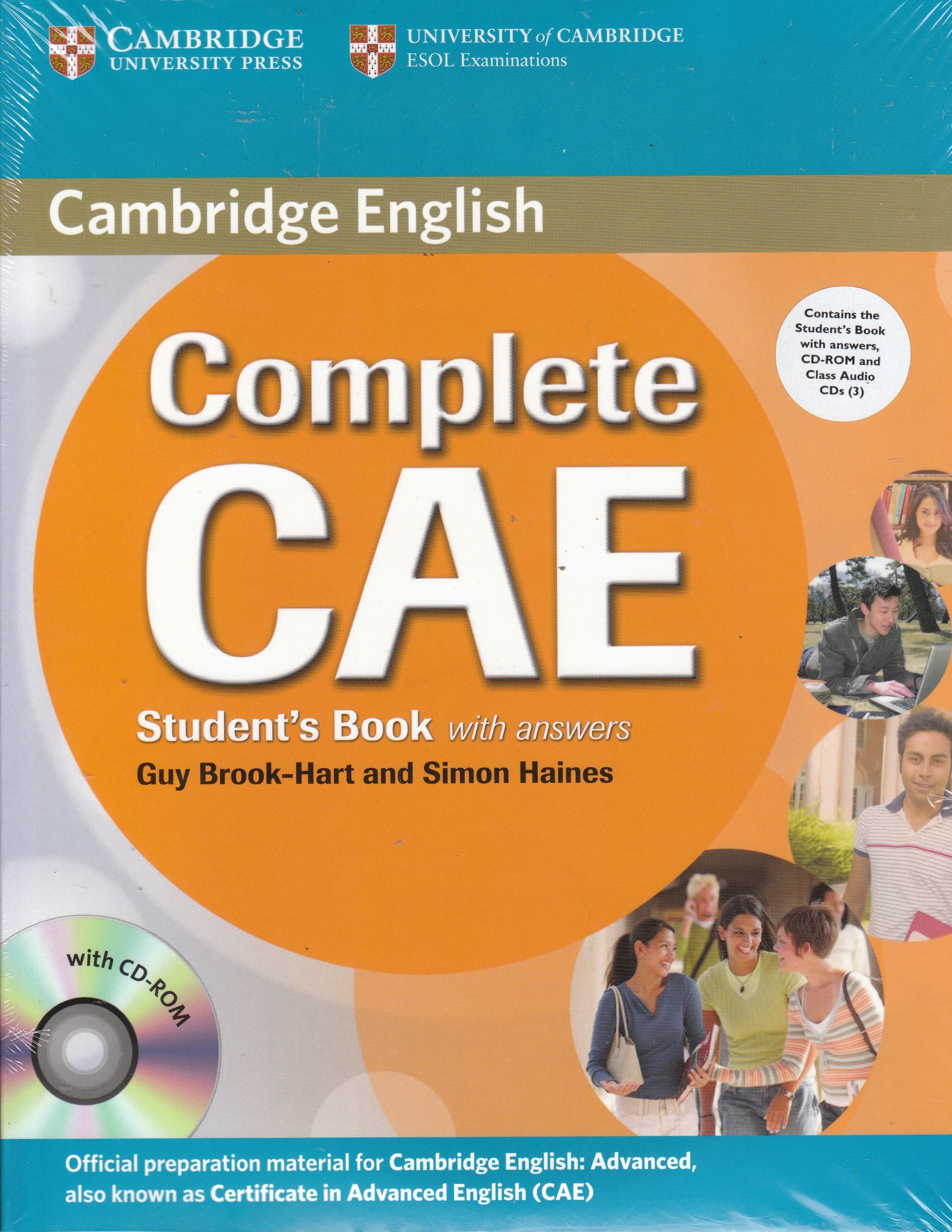 Complete Cae Student's Book Pack (Student's Book with Answers with Cd-Rom and Class Audio Cds (3)): with answers, CD-Rom and Class Audio CD Foreign Languages ​​& Dictionaries